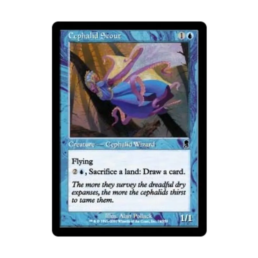 CCG Цефалид-разведчик (C), MTG - Odyssey
CCG Цефалид-разведчик (C), MTG - Odyssey
