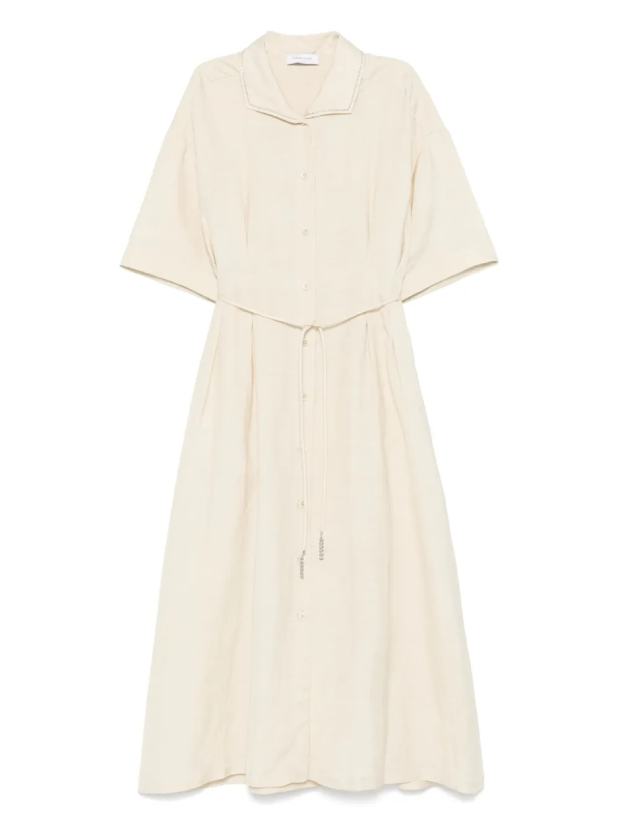 Расклешенное платье миди Fabiana Filippi, нейтральный
Расклешенное платье миди Fabiana Filippi, нейтральный