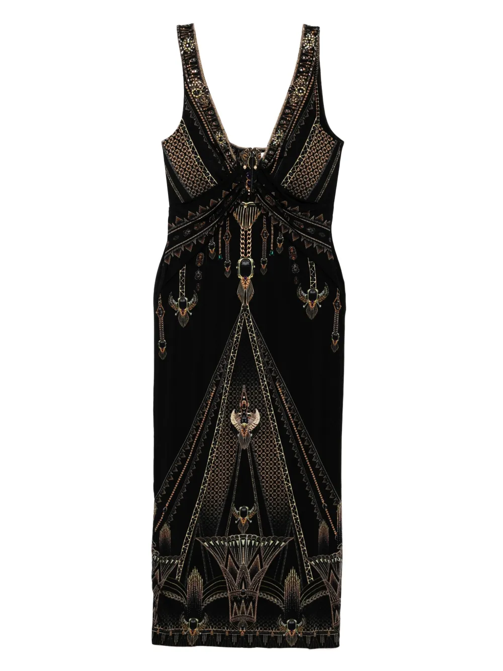 Платье с декоративной фурнитурой Camilla, черный
Платье с декоративной фурнитурой Camilla, черный