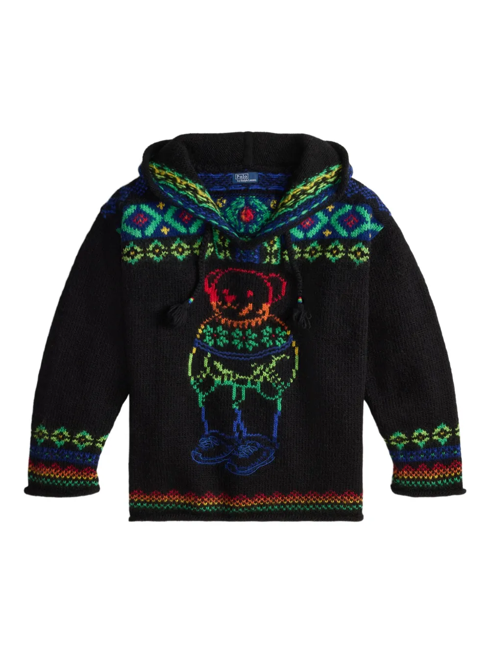 Свитер с капюшоном и принтом Polo Ralph Lauren, черный
Свитер с капюшоном и принтом Polo Ralph Lauren, черный