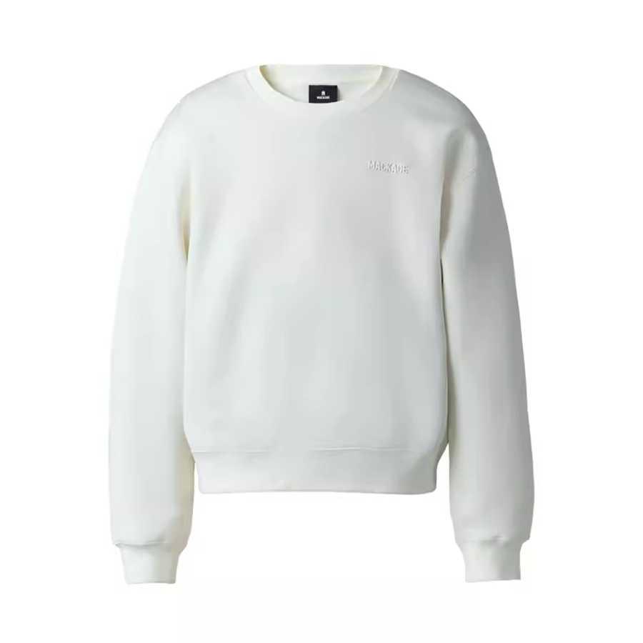 Джерси с логотипом Julian и рельефным принтом MACKAGE, белый
Джерси с логотипом Julian и рельефным принтом MACKAGE, белый