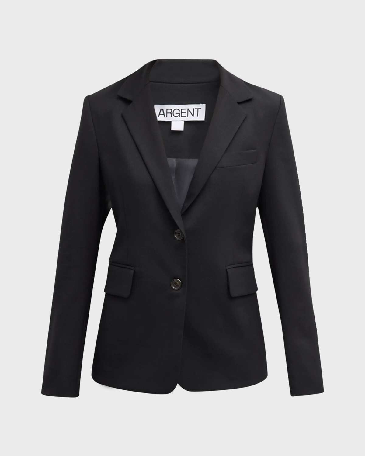 Однобортный однобортный шерстяной пиджак Copain, сезонный Argent, черный
Однобортный однобортный шерстяной пиджак Copain, сезонный Argent, черный