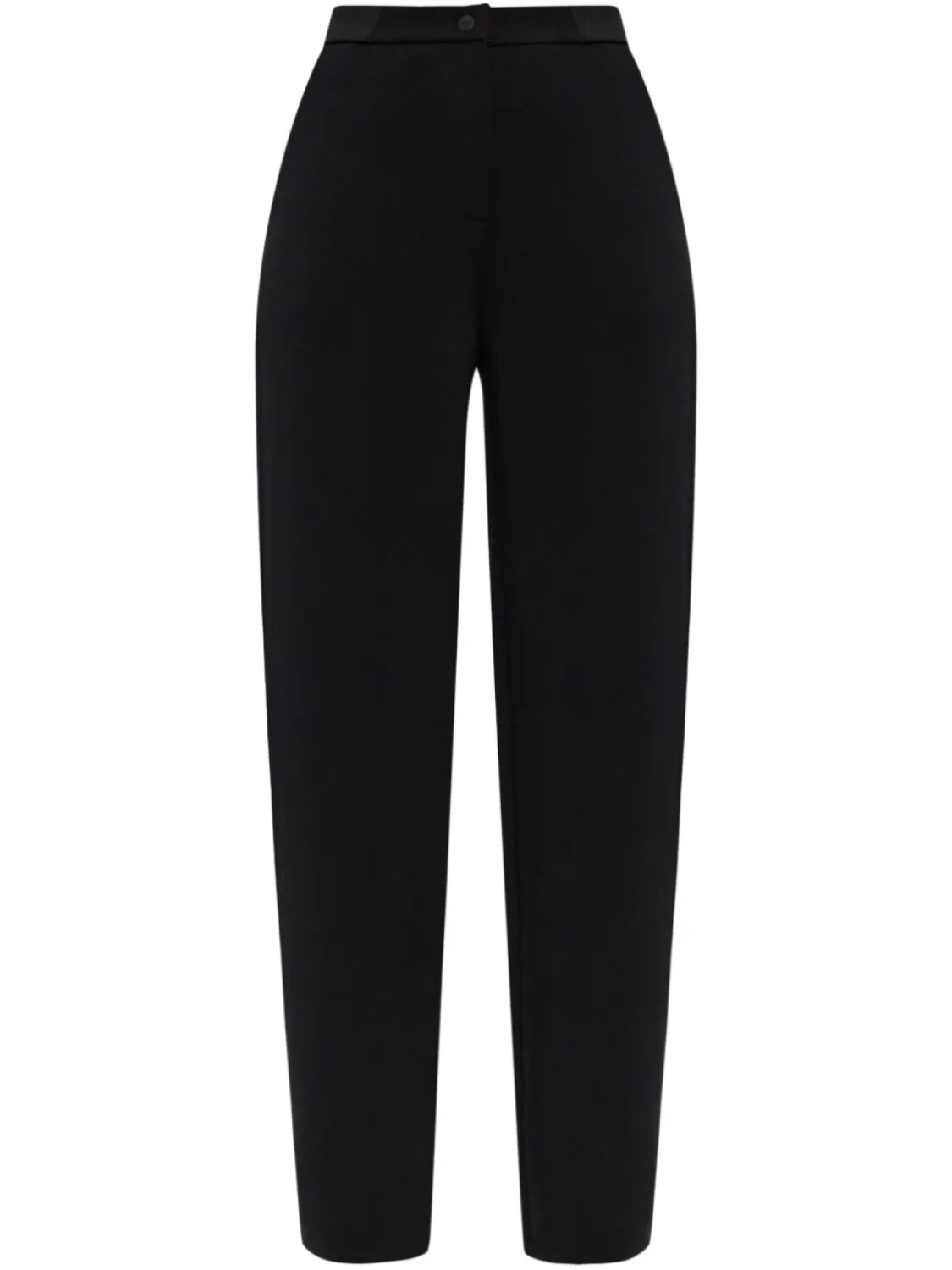 Спортивные брюки Emporio Armani с высокой талией, черный 
Спортивные брюки Emporio Armani с высокой талией, черный