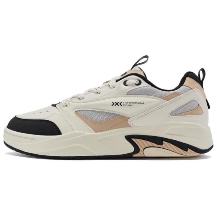 Огнеупорные амортизирующие износостойкие низкие скейтерские кроссовки мужские бело-коричневые XTEP
Огнеупорные амортизирующие износостойкие низкие скейтерские кроссовки мужские бело-коричневые XTEP
