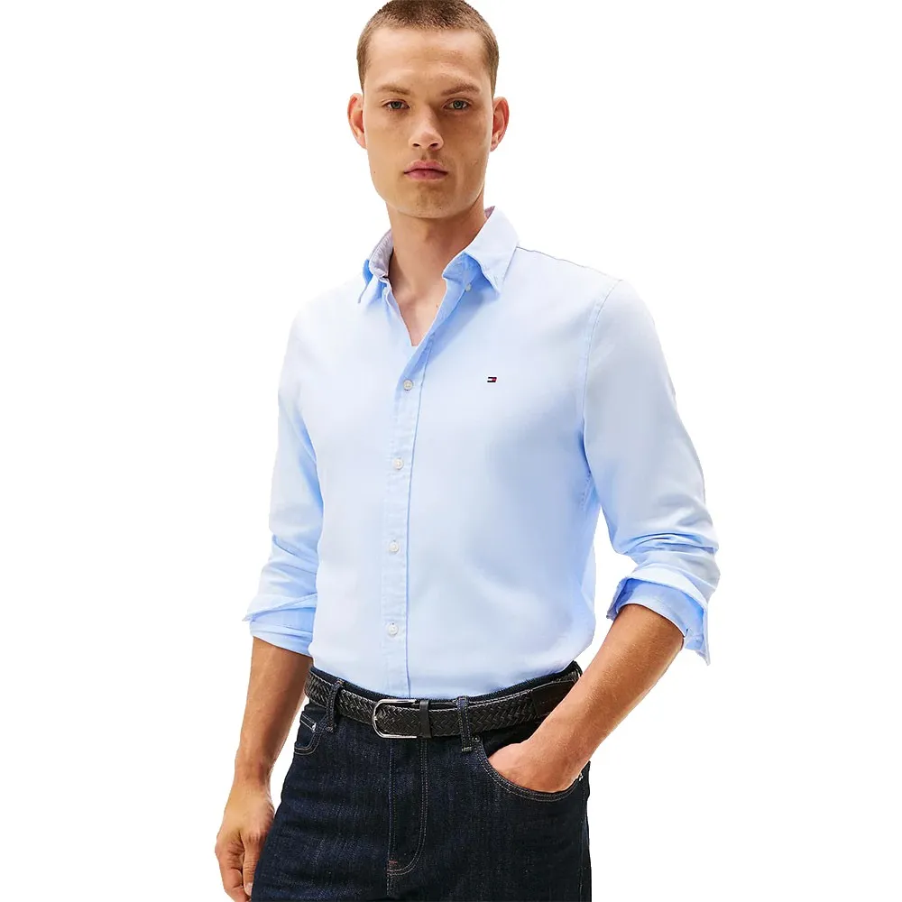 Рубашка с длинным рукавом Tommy Hilfiger Dobby Slim Fit, синий
Рубашка с длинным рукавом Tommy Hilfiger Dobby Slim Fit, синий