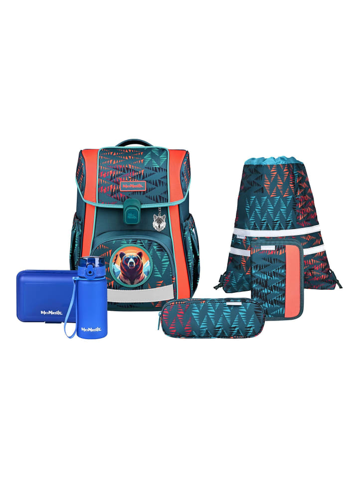 McNeill Набор школьных принадлежностей Bravo из 8 предметов, цвет «Медведь»
McNeill Набор школьных принадлежностей Bravo из 8 предметов, цвет «Медведь»