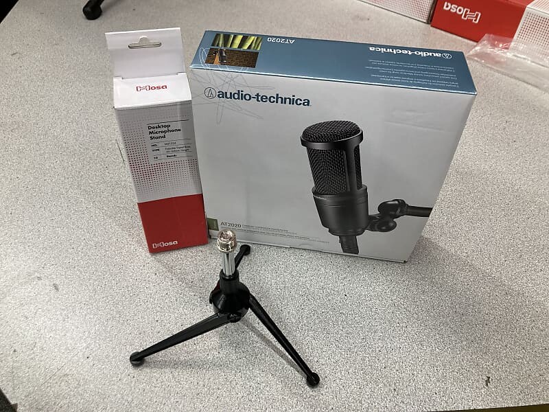 Микрофон Audio-Technica AT2020 Large Diaphragm Cardioid Condenser Microphone
Микрофон Audio-Technica AT2020 Large Diaphragm Cardioid Condenser Microphone