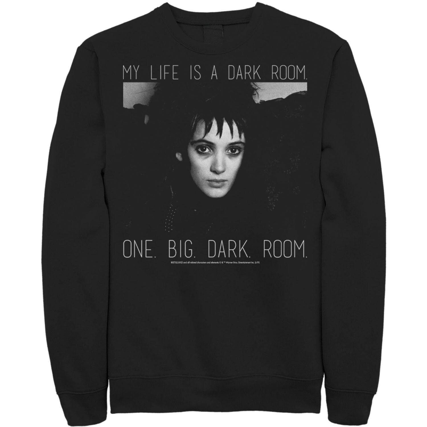Мужской черно-белый свитшот Beetlejuice Lydias Dark Room, Black Licensed Character, черный
Мужской черно-белый свитшот Beetlejuice Lydias Dark Room, Black Licensed Character, черный