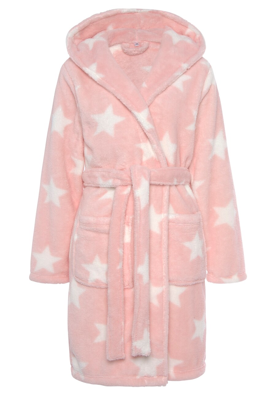 Короткий халат LASCANA, розовый
Короткий халат LASCANA, розовый