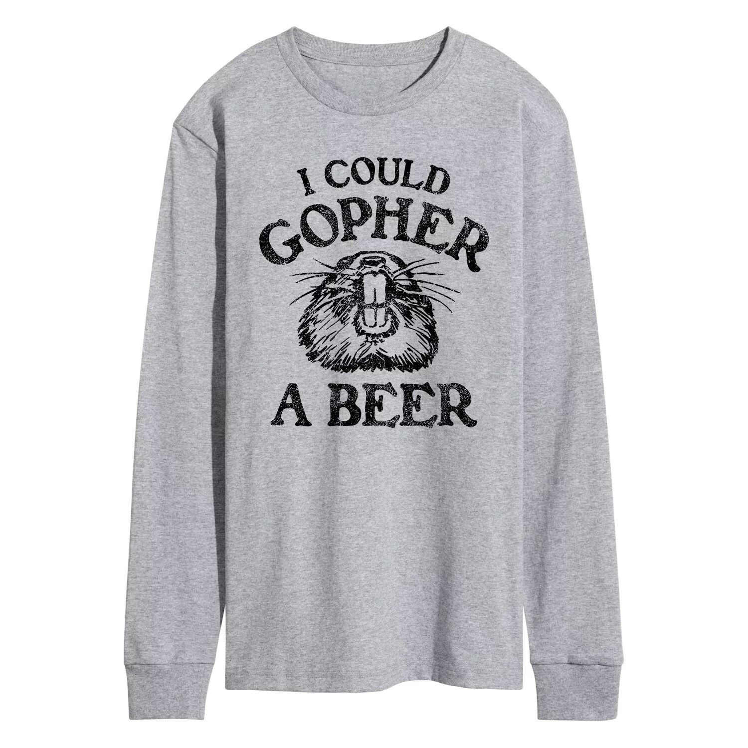 Мужская футболка I Could Gopher A Beer Licensed Character
Мужская футболка I Could Gopher A Beer Licensed Character