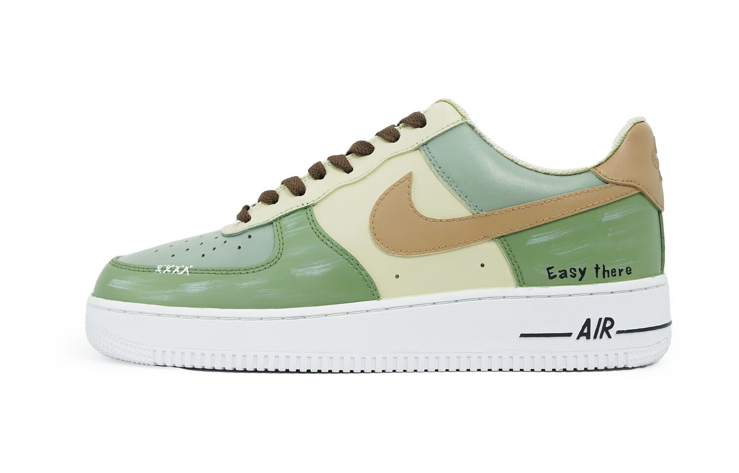 Кроссовки Nike Air Force 1 Skateboarding Shoes Women's Low-top Green Brown Yellow, зеленый
Кроссовки Nike Air Force 1 Skateboarding Shoes Women's Low-top Green Brown Yellow, зеленый