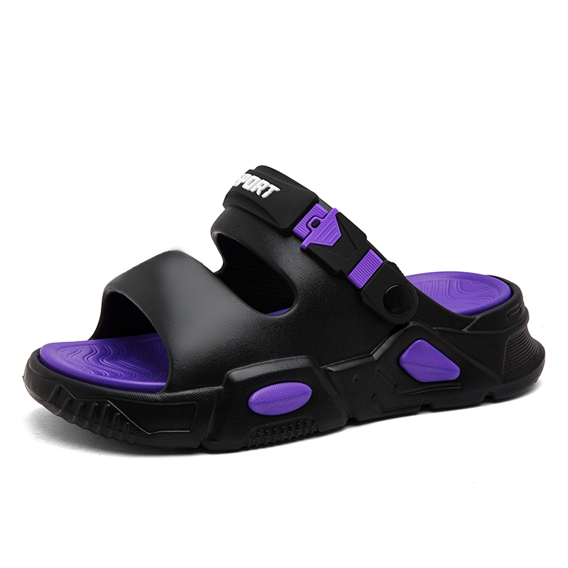 CariteSport Пляжные сандалии мужские черно-фиолетовые, цвет Black Purple
CariteSport Пляжные сандалии мужские черно-фиолетовые, цвет Black Purple