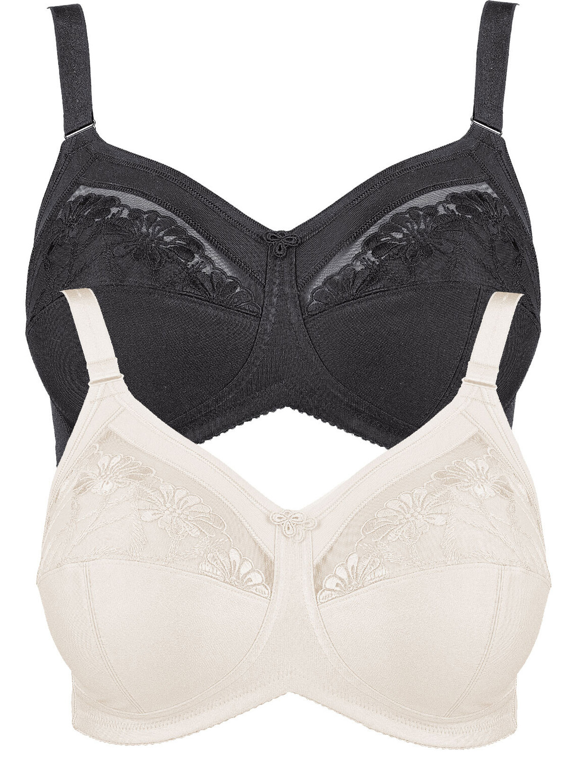 Бюстгальтер без косточек Anita 2er Pack Komfort BH ohne Bügel Safina, цвет Schwarz crystal
Бюстгальтер без косточек Anita 2er Pack Komfort BH ohne Bügel Safina, цвет Schwarz crystal