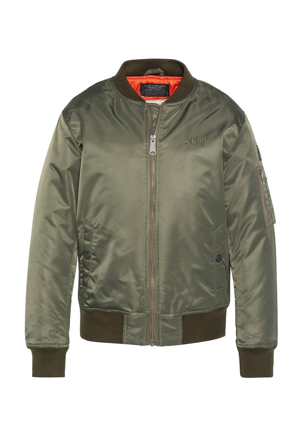 Куртка-бомбер Schott, зеленый
Куртка-бомбер Schott, зеленый