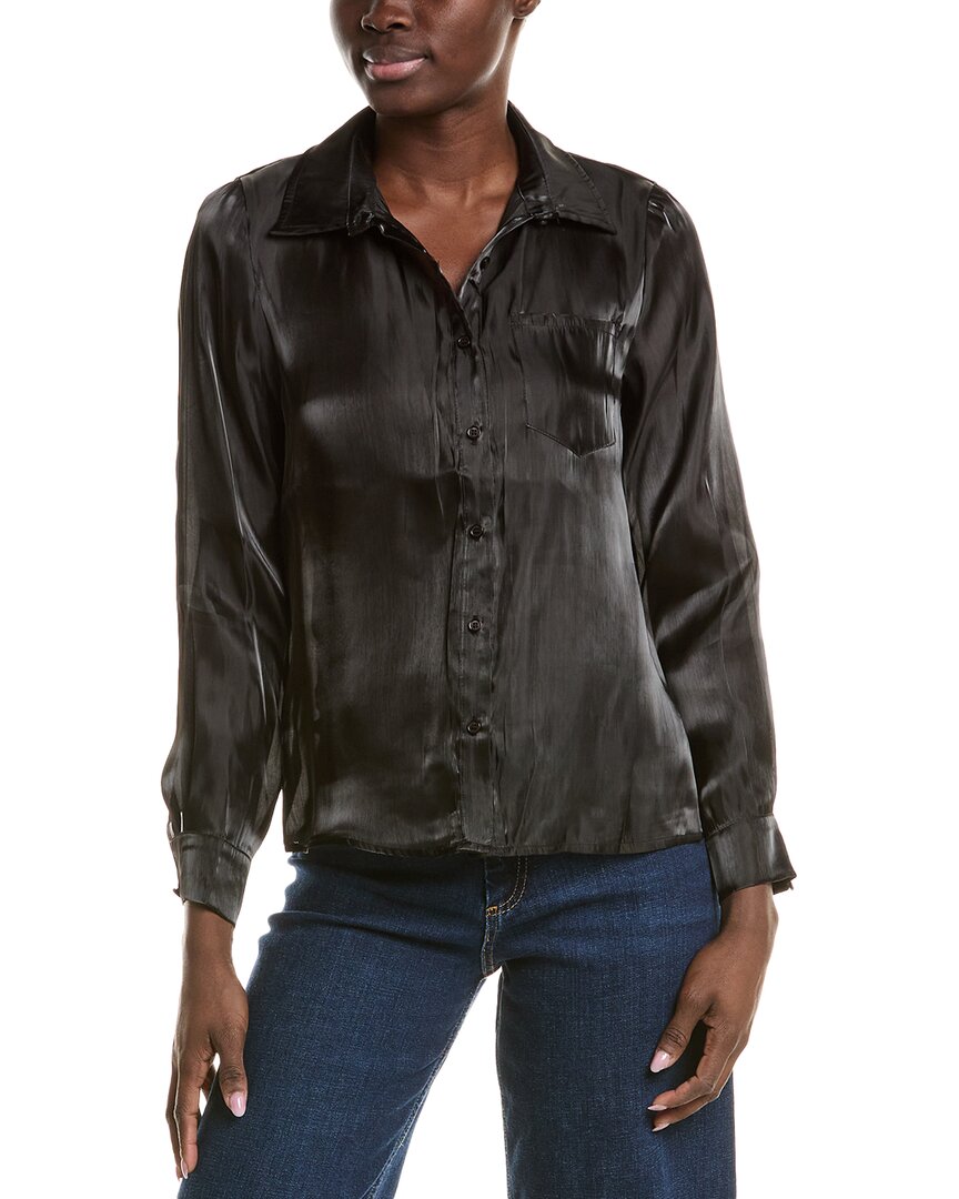 Блузка Isla Ciel с пуговицами спереди, черный
Блузка Isla Ciel с пуговицами спереди, черный