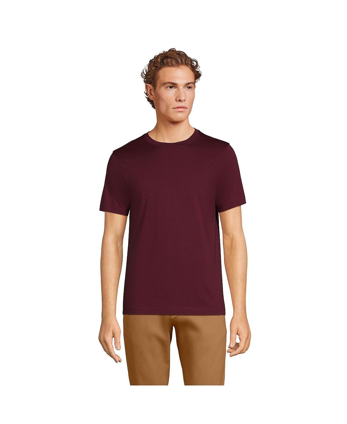 Мужская футболка Supima с короткими рукавами Lands' End
Мужская футболка Supima с короткими рукавами Lands' End