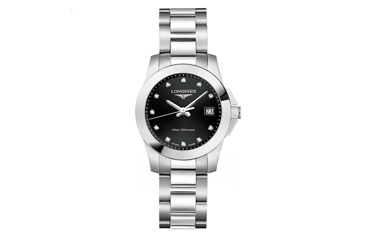 Женские часы из коллекции Comcast Longines, черный dial
Женские часы из коллекции Comcast Longines, черный dial