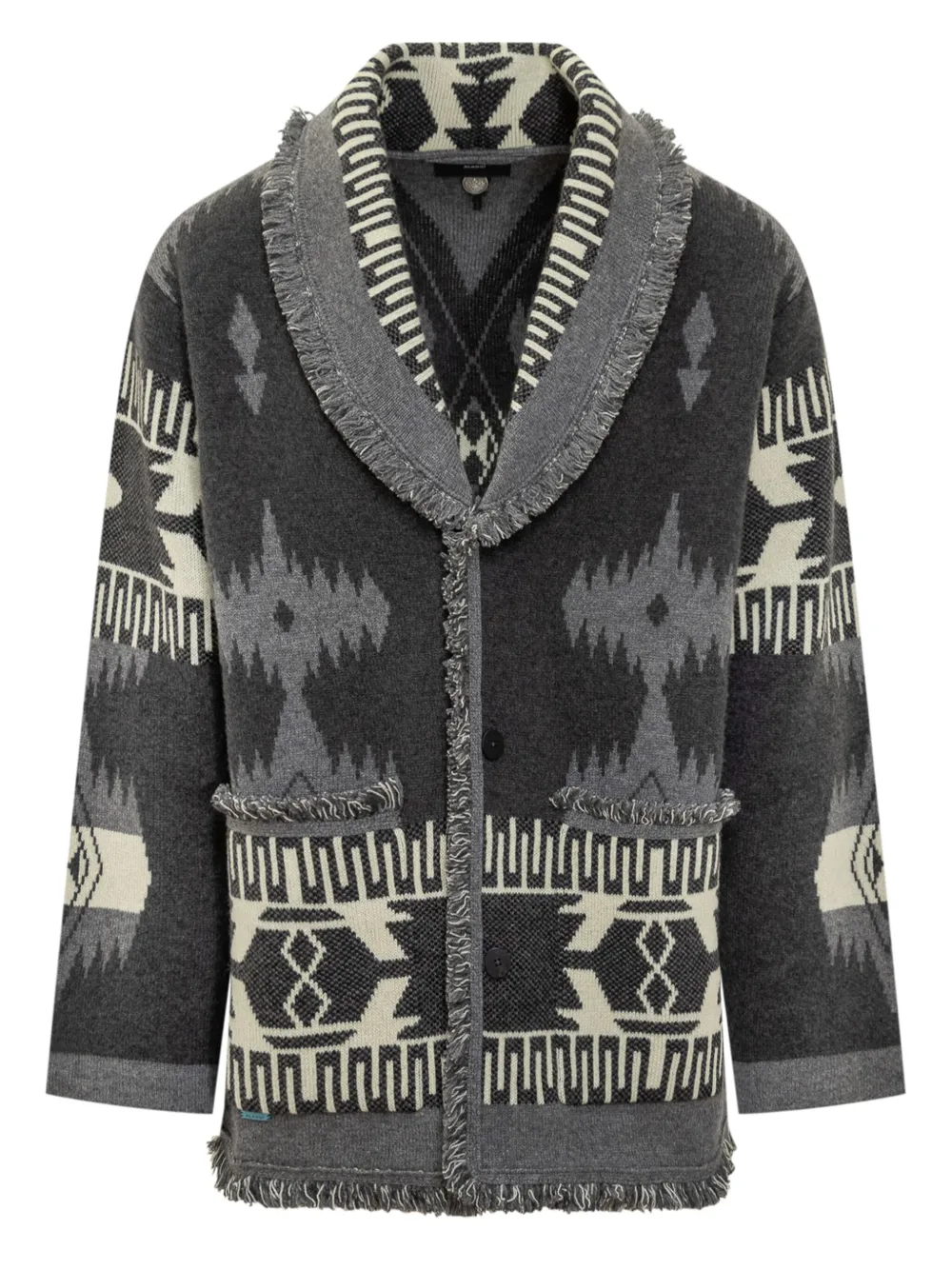 Кардиган Icon с жаккардовой бахромой Alanui, серый
Кардиган Icon с жаккардовой бахромой Alanui, серый