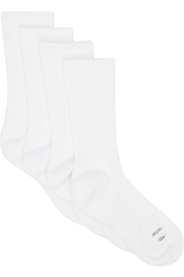 Комплект из двух высоких носков Achilles Visvim, белый
Комплект из двух высоких носков Achilles Visvim, белый