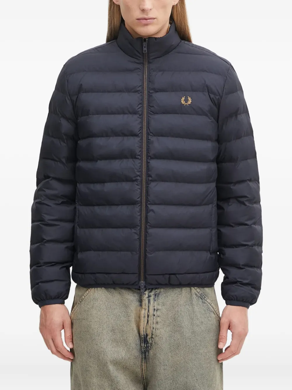 Стёганая куртка с вышитым логотипом Fred Perry, синий
Стёганая куртка с вышитым логотипом Fred Perry, синий