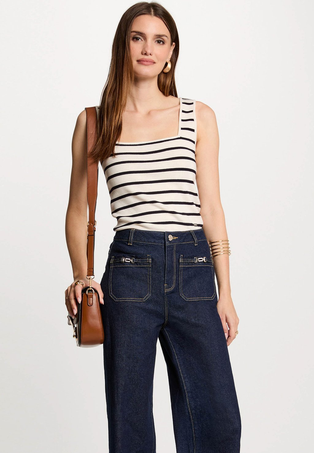 Топ STRIPED SQUARE NECK Morgan, кремовый
Топ STRIPED SQUARE NECK Morgan, кремовый