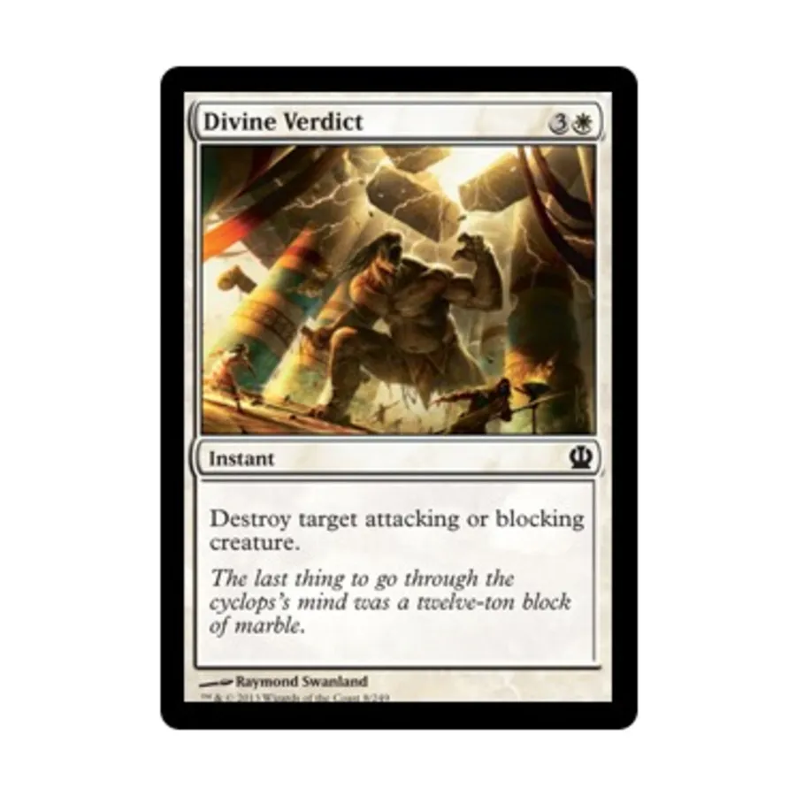 CCG Божественный приговор (К), MTG - Theros
CCG Божественный приговор (К), MTG - Theros