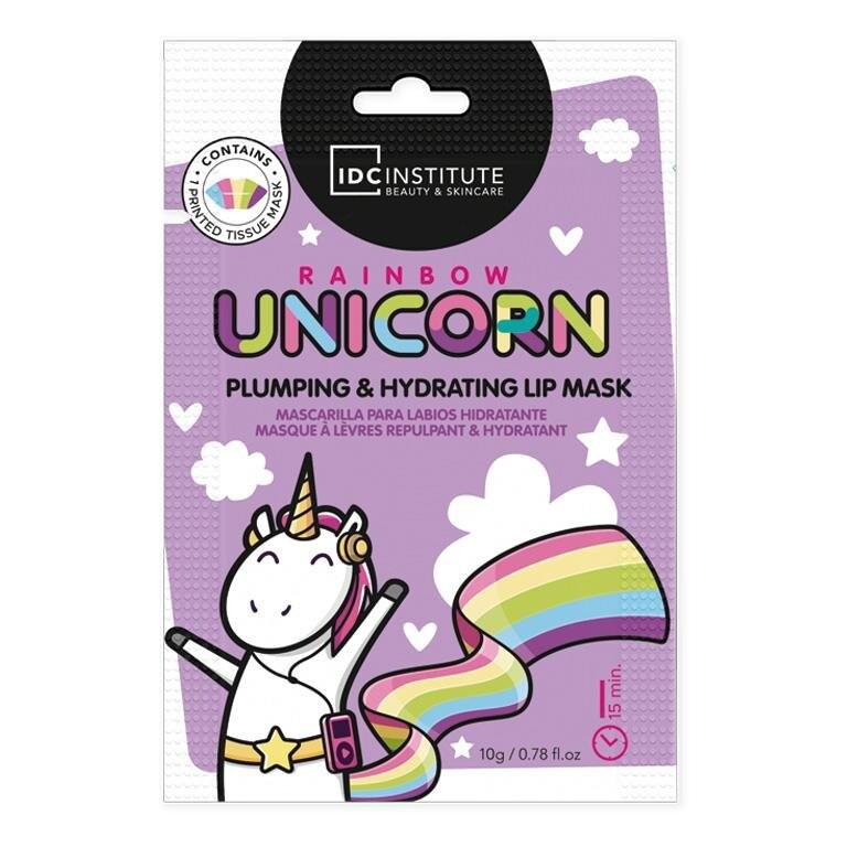 IDC Institute, Увлажняющая тканевая маска для губ, Единорог, 10г
IDC Institute, Увлажняющая тканевая маска для губ, Единорог, 10г
