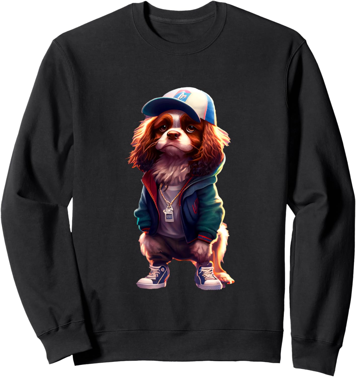 Крутой хип-хоп костюм для собаки с шляпой и цепочкой. Толстовка Cool Dog Lovers Streetwear Fashion Hip Hop Pet, черный
Крутой хип-хоп костюм для собаки с шляпой и цепочкой. Толстовка Cool Dog Lovers Streetwear Fashion Hip Hop Pet, черный