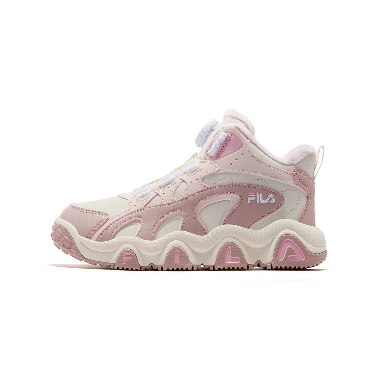 FILA KIDS SEASON FSW нескользящие утепленные ботинки Milk White/Rose Smoke Pink Kids'
FILA KIDS SEASON FSW нескользящие утепленные ботинки Milk White/Rose Smoke Pink Kids'
