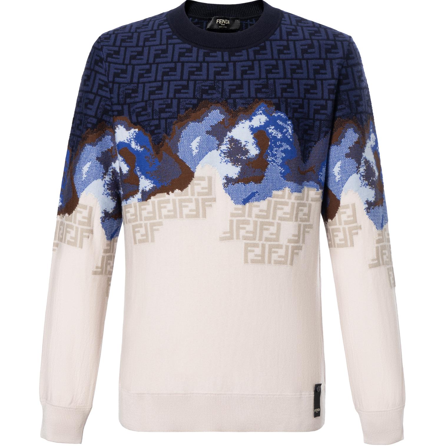Свитер мужской разноцветный FENDI
Свитер мужской разноцветный FENDI