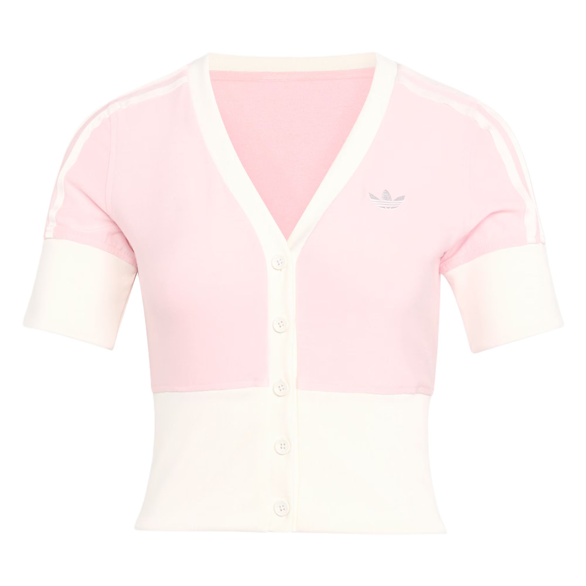 Adidas Originals Футболка Women's Light Pink/White V-образный вырез Moderate
Adidas Originals Футболка Women's Light Pink/White V-образный вырез Moderate