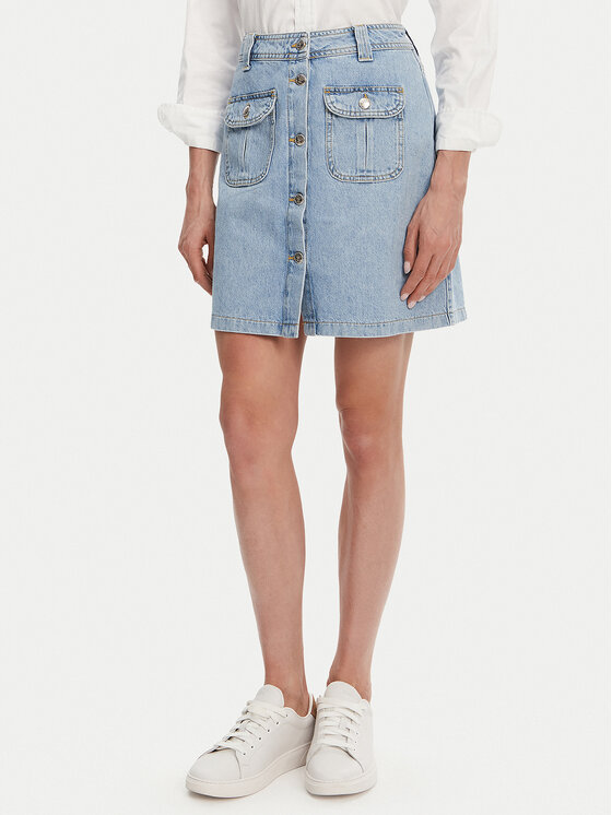 Джинсовая юбка обычного кроя Rosa 30046659 Joop! Jeans, синий
Джинсовая юбка обычного кроя Rosa 30046659 Joop! Jeans, синий