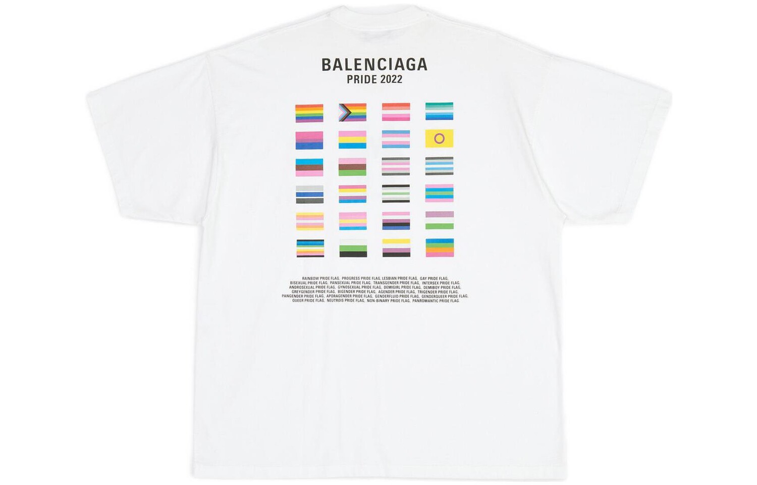 Футболка PRIDE 22 мужская белая Balenciaga, белый
Футболка PRIDE 22 мужская белая Balenciaga, белый