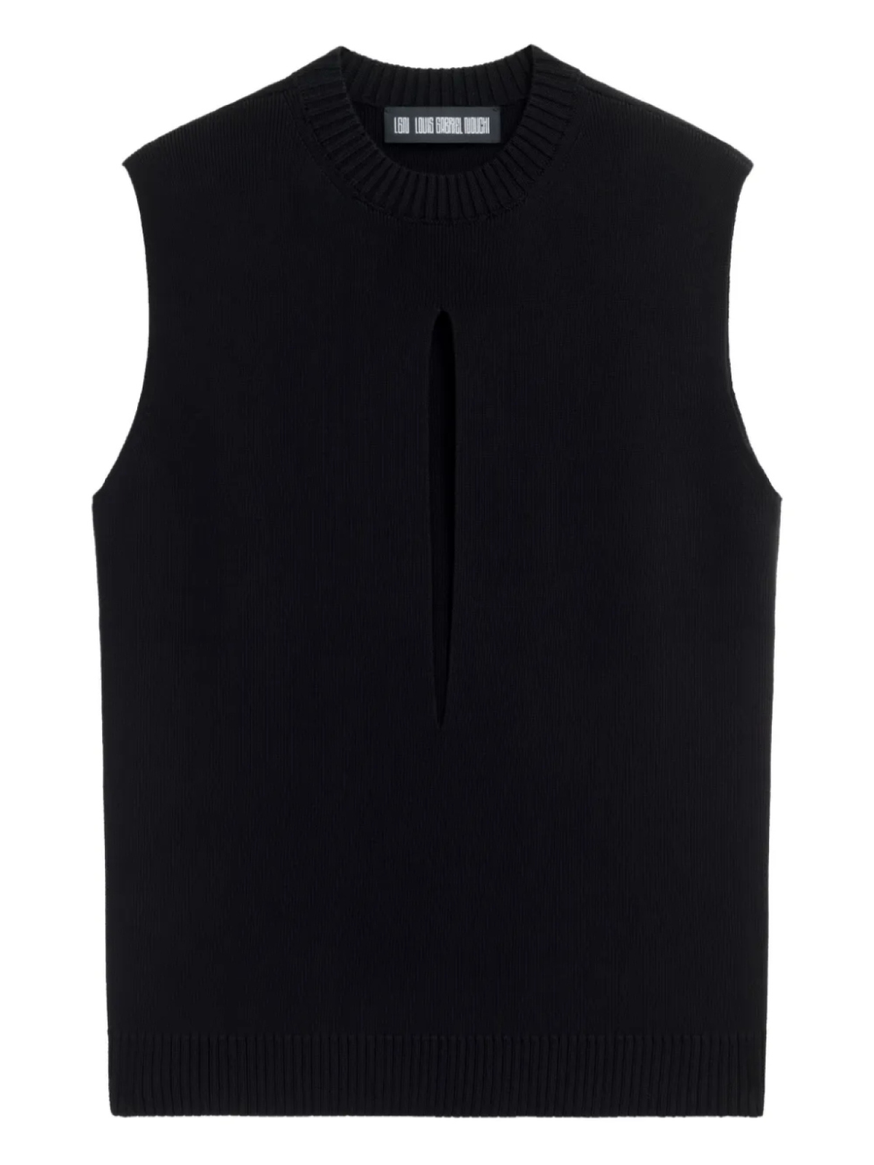 LGN LOUIS GABRIEL NOUCHI топ с вырезами без рукавов, черный
LGN LOUIS GABRIEL NOUCHI топ с вырезами без рукавов, черный