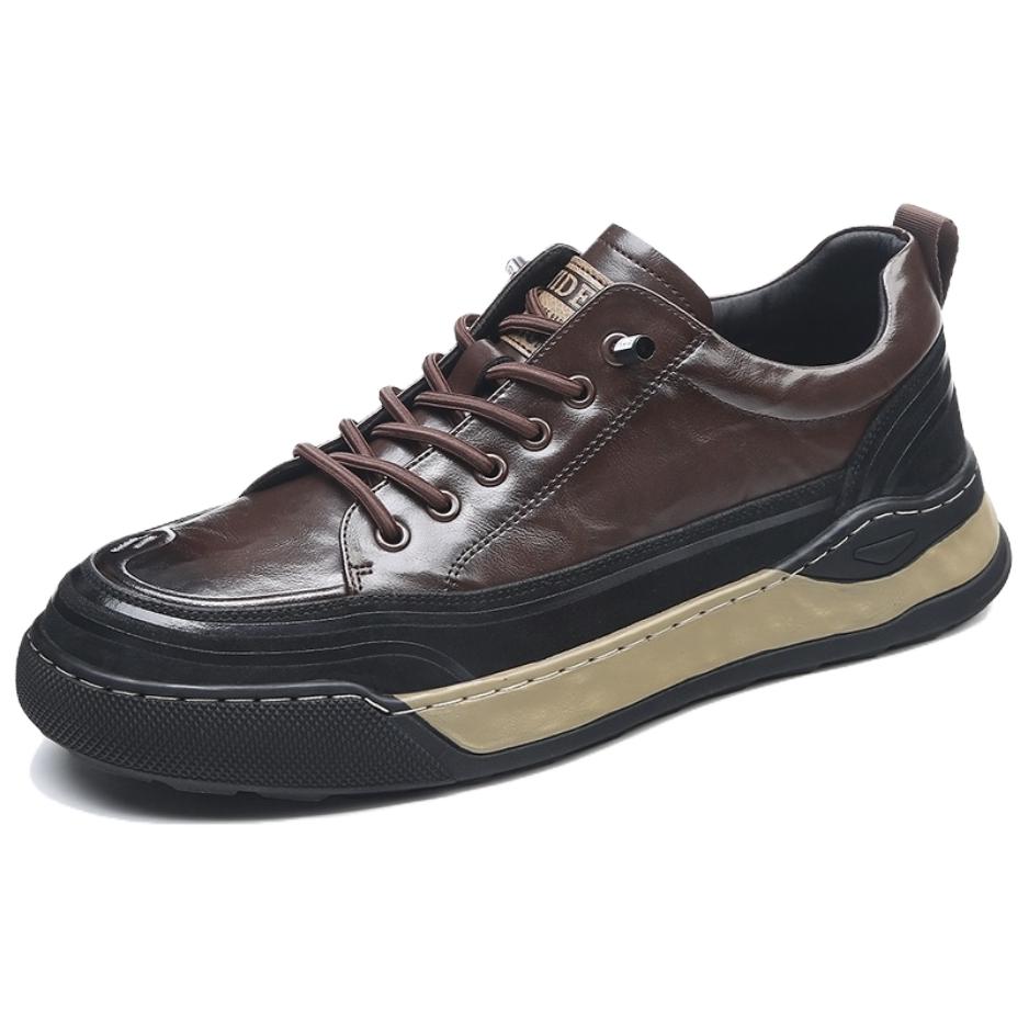 Низкие скейтерские кроссовки мужские H2, коричневый
Низкие скейтерские кроссовки мужские H2, коричневый