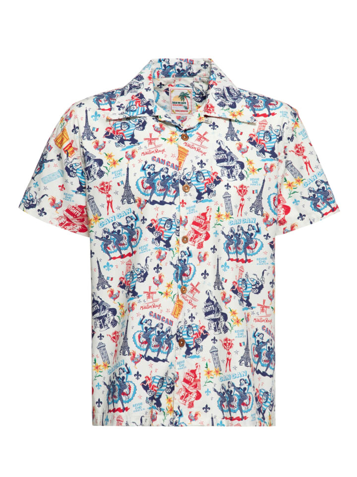 Рубашка King Kerosin, цвет offwhite
Рубашка King Kerosin, цвет offwhite