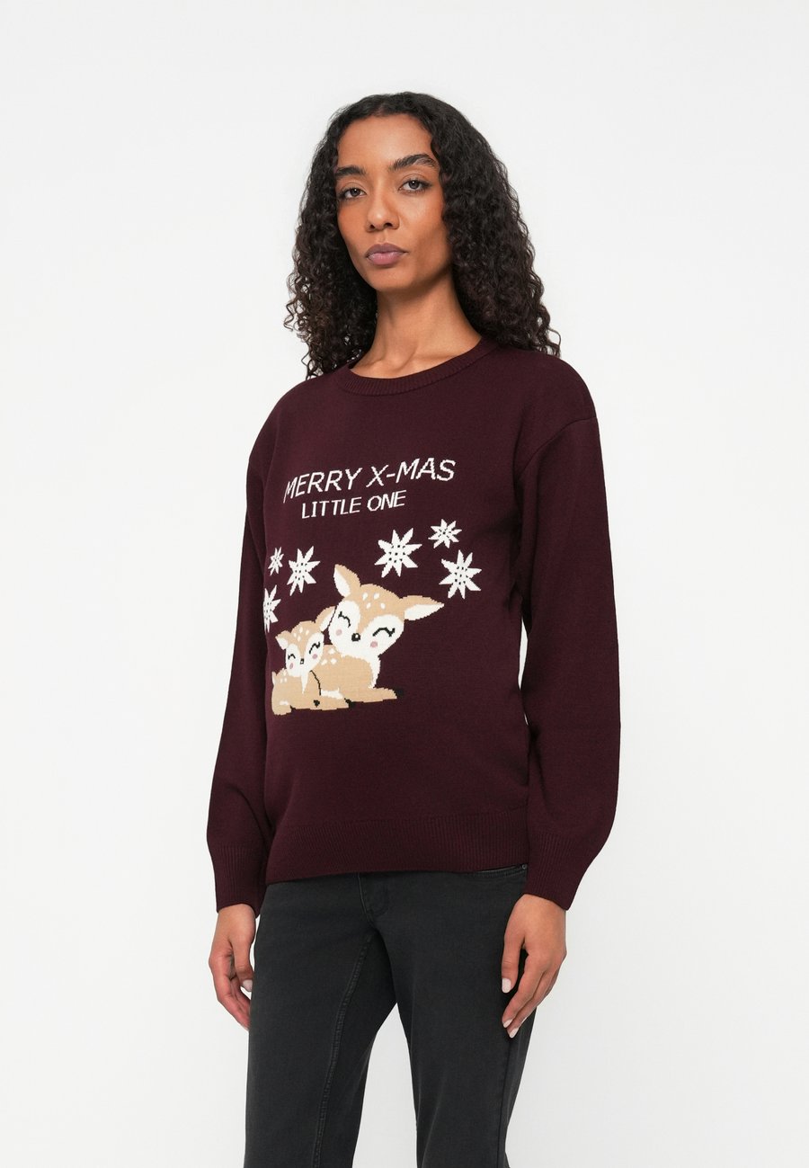 Джемпер MAMALICIOUS MLROSALINA XMAS LITTLE ONE, Chinese Red/Bordeaux
Джемпер MAMALICIOUS MLROSALINA XMAS LITTLE ONE, Chinese Red/Bordeaux