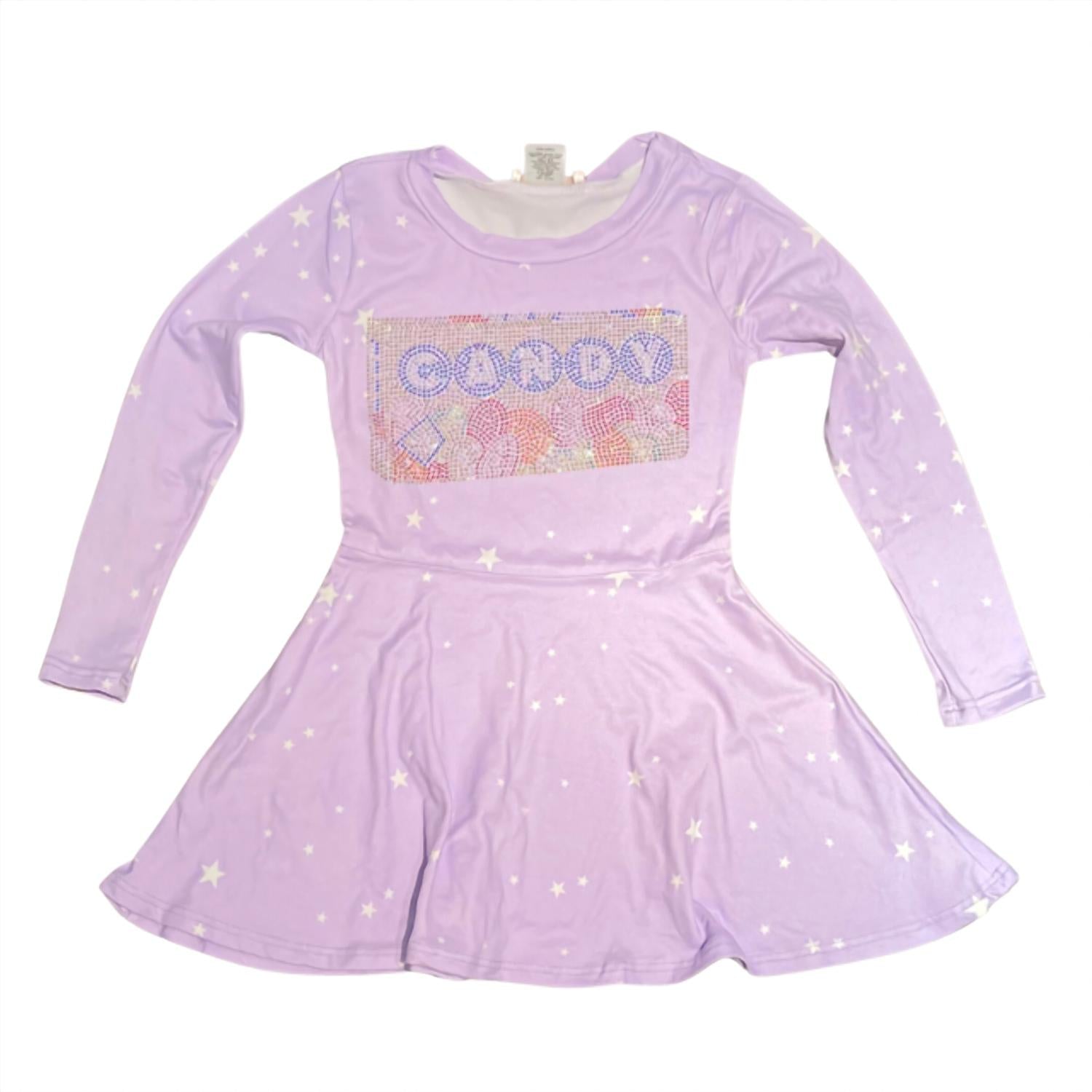 Платье для девочек Candy Star в сиреневом цвете Sparkle by Stoopher
Платье для девочек Candy Star в сиреневом цвете Sparkle by Stoopher
