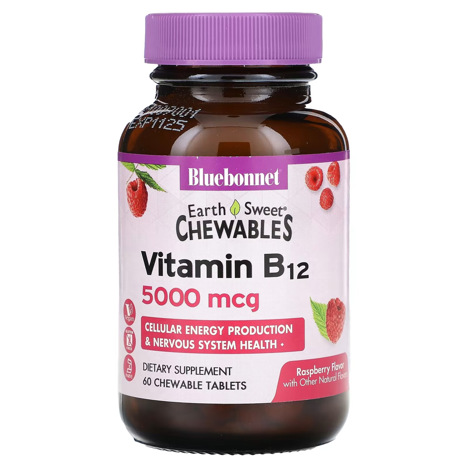 Витамин B12 Bluebonnet Nutrition Earth Sweet Chewables, малина, 5000 мкг., 60 жевательных таблеток
Витамин B12 Bluebonnet Nutrition Earth Sweet Chewables, малина, 5000 мкг., 60 жевательных таблеток