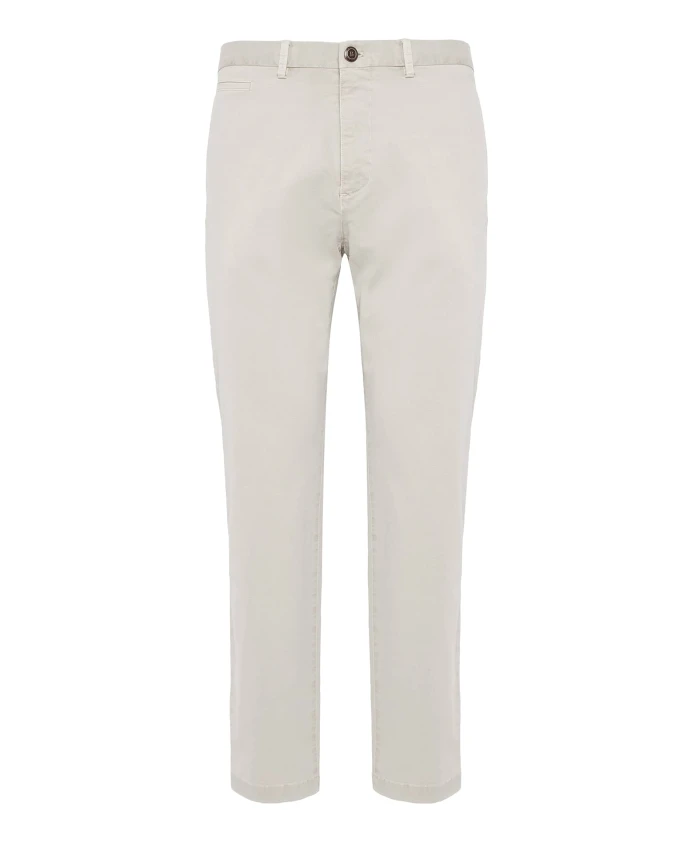 Брюки из хлопкового габардина стрейч Boggi Milano, бежевый
Брюки из хлопкового габардина стрейч Boggi Milano, бежевый