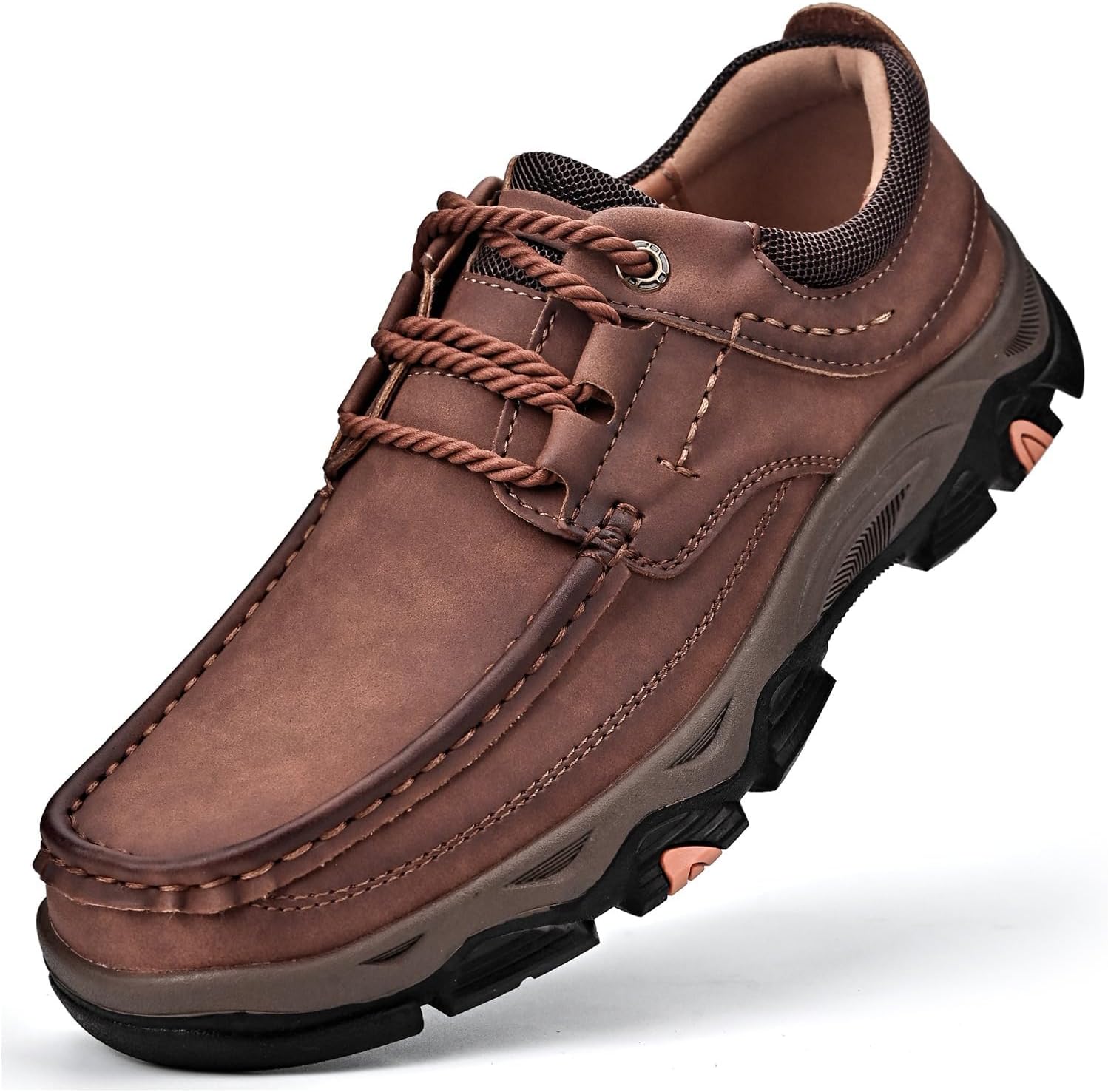 Мужские кожаные лоферы на шнуровке, легкие, дышащие, повседневные, удобные, с нескользящей подошвой, модные прогулочные туфли Bwseobg, светло-коричневый
Мужские кожаные лоферы на шнуровке, легкие, дышащие, повседневные, удобные, с нескользящей подошвой, модные прогулочные туфли Bwseobg, светло-коричневый