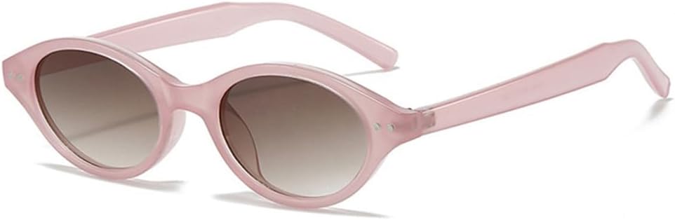 Солнцезащитные очки UV400 с защитой от УФ-излучения — маленькая оправа «кошачий глаз» с заклепками, подходят для женщин и мужчин, для бега и занятий спортом на открытом воздухе generic, Clearpink-brown
Солнцезащитные очки UV400 с защитой от УФ-излучения — маленькая оправа «кошачий глаз» с заклепками, подходят для женщин и мужчин, для бега и занятий спортом на открытом воздухе generic, Clearpink-brown