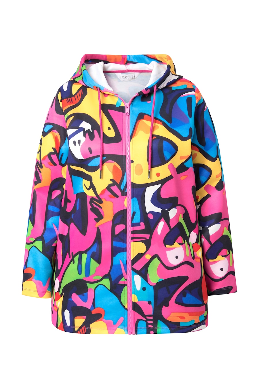 Толстовка с капюшоном на молнии Angel of Style, синий/розовый
Толстовка с капюшоном на молнии Angel of Style, синий/розовый