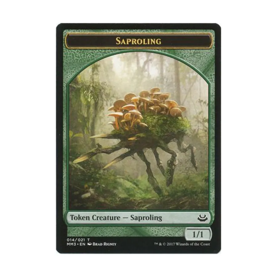 CCG Сапролинг - Жетон (С), MTG - Modern Masters 2017
CCG Сапролинг - Жетон (С), MTG - Modern Masters 2017