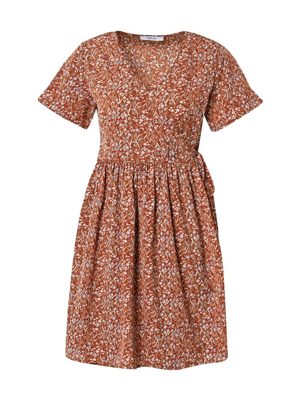 Платье About You Birka, коричневый 
Платье About You Birka, коричневый