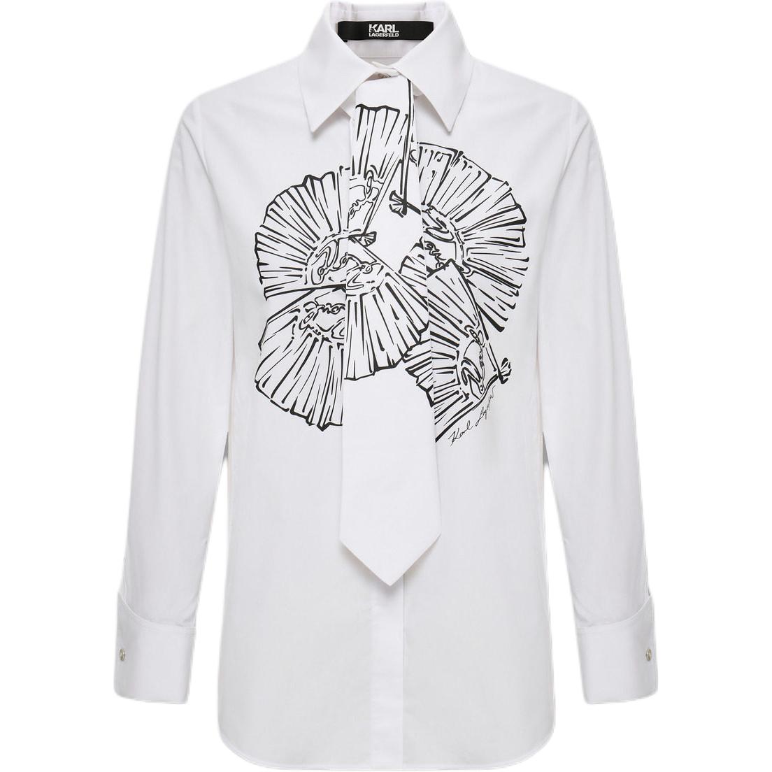 Рубашка с деталями в виде галстука KARL LAGERFELD / Karl Lagerfeld Jeans, белый
Рубашка с деталями в виде галстука KARL LAGERFELD / Karl Lagerfeld Jeans, белый
