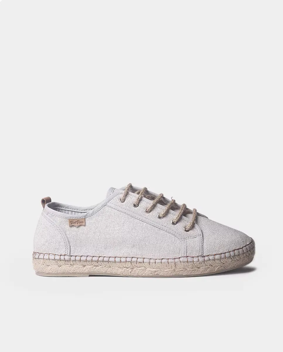 Мужские однотонные тканевые эспадрильи на шнуровке Toni Pons, серый
Мужские однотонные тканевые эспадрильи на шнуровке Toni Pons, серый