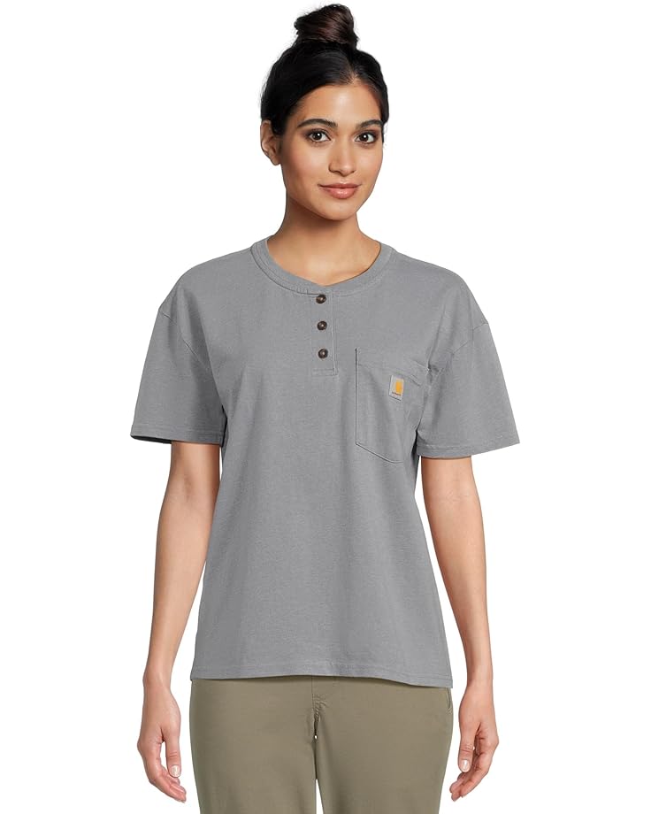 Футболка Carhartt Loose Fit Short-Sleeve Heavyweight Henley T-Shirt, цвет Wisteria Heather
Футболка Carhartt Loose Fit Short-Sleeve Heavyweight Henley T-Shirt, цвет Wisteria Heather