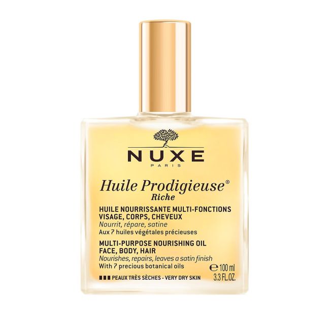Масло для лица, тела и волос Huile prodigieuse Nuxe, 100 мл 
Масло для лица, тела и волос Huile prodigieuse Nuxe, 100 мл