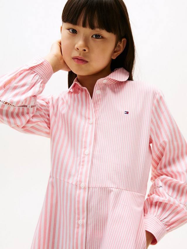 Детское платье-рубашка с длинными рукавами из хлопка Tommy Hilfiger, Light Pink
Детское платье-рубашка с длинными рукавами из хлопка Tommy Hilfiger, Light Pink